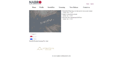 Desktop Screenshot of nabro.com